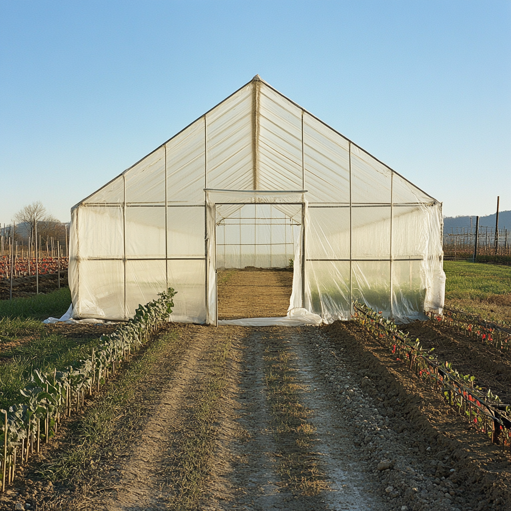 Helical Screw Piles for Agricultural Tents